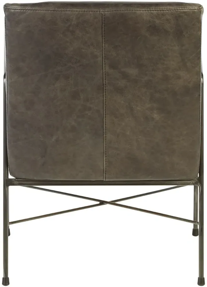 Hoxton Dining Chair - Ebony, Leather