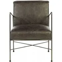 Hoxton Dining Chair - Ebony, Leather