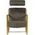 Hoxton Lounge Chair - Ebony, Leather