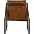 Hoxton Lounge Chair - Light Brown, Leather