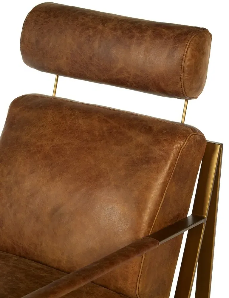 Hoxton Lounge Chair - Rose Gold