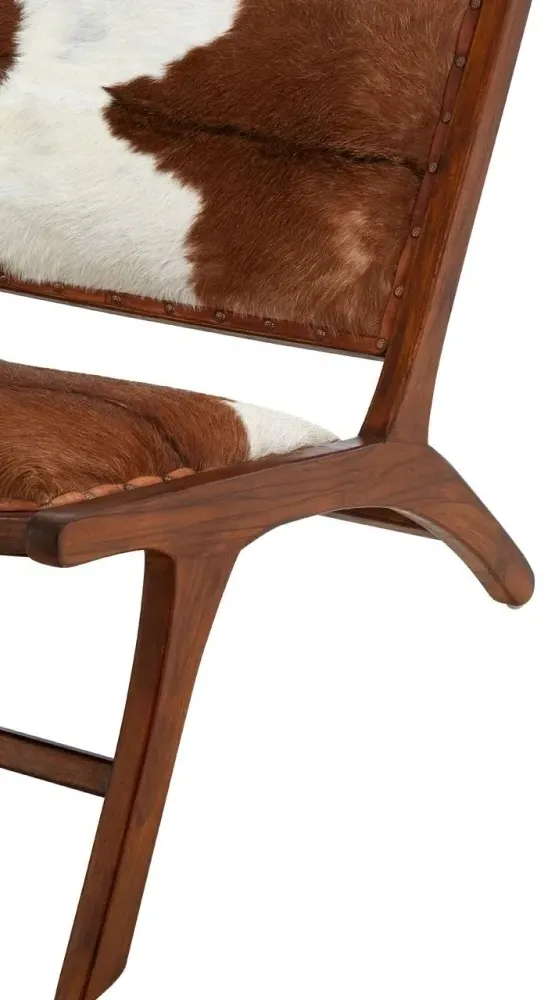Inca Chair - Natural, Goat Hide