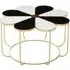 Jodie Flower Coffee Table - Black
