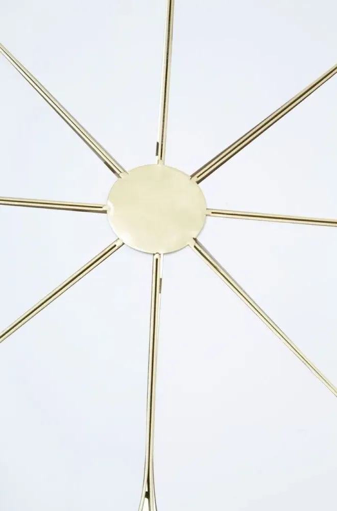 Jodie Flower Shape Side Table - White