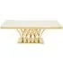 Kaydence Coffee Table - White, Marble
