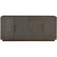 Kempton 4 Door Large Sideboard - Walnut, Shagreen