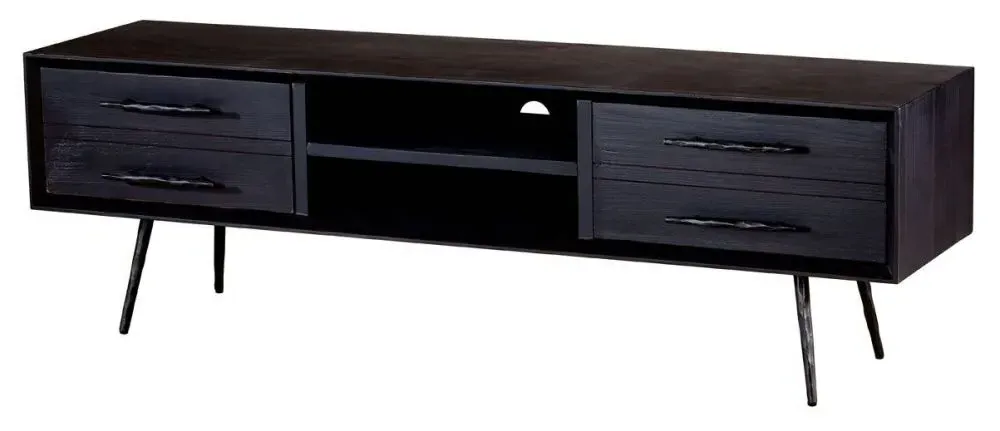Madsen 160cm TV Unit - Black, Wood
