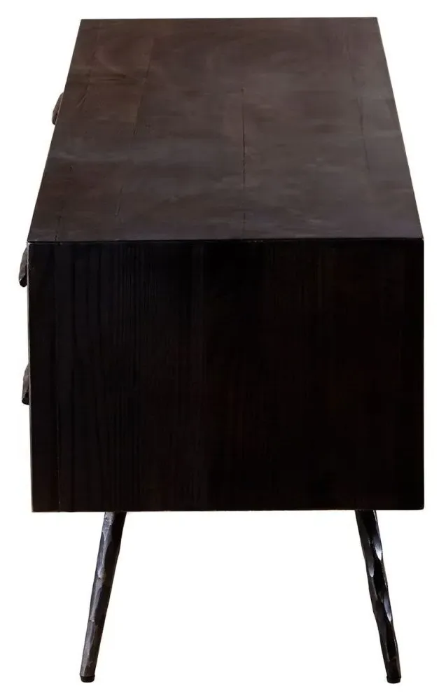 Madsen 160cm TV Unit - Black, Wood