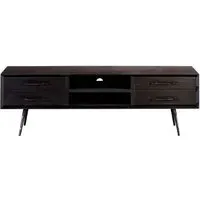 Madsen 160cm TV Unit - Black, Wood