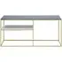 Nirav Console Table - Gold, Marble