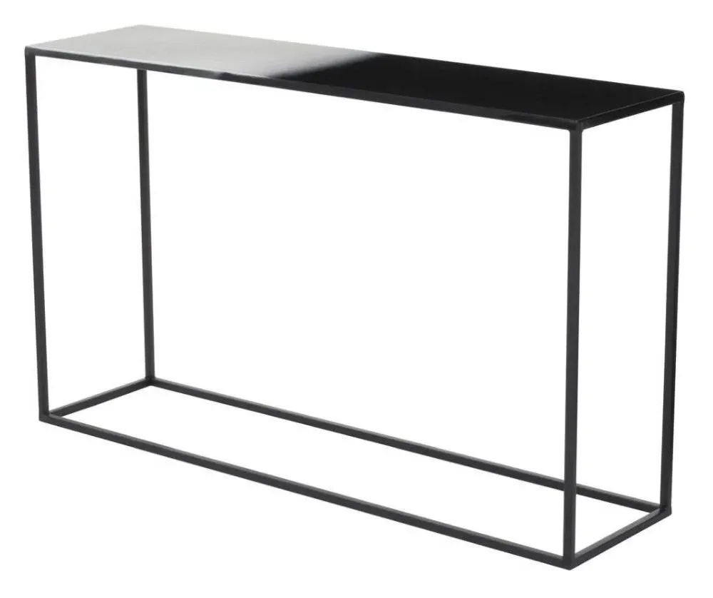Ramus Console Table - Black and White
