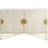 Sadras 4 Door Sideboard - Whitewash, Mango Wood