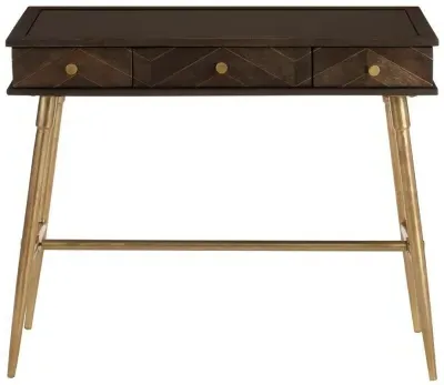 Sagor 3 Drawer Console Table - Grey, Mango Wood image