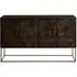 Saira 4 Door Sideboard - Grey, Mango Wood