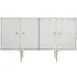 Satara 4 Door Sideboard - White, Mango Wood