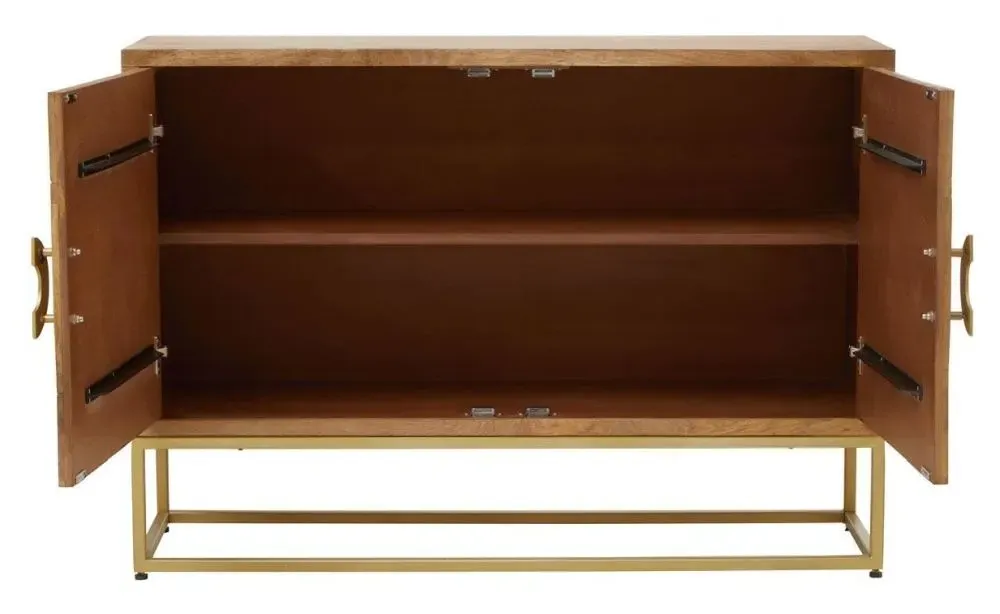 Sedea 2 Door Sideboard - Natural, Mango Wood