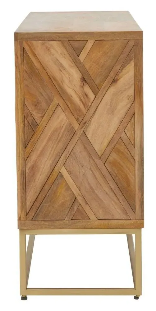 Sedea 2 Door Sideboard - Natural, Mango Wood