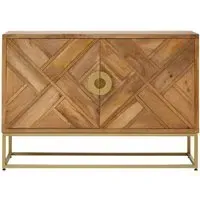 Sedea 2 Door Sideboard - Natural, Mango Wood