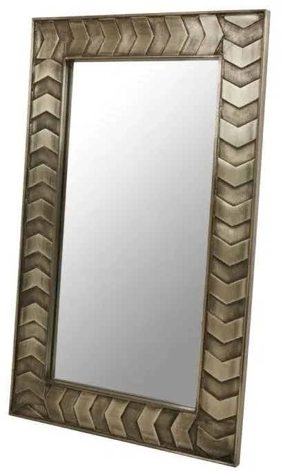Sirsa Wall Mirror - Silver Metallic