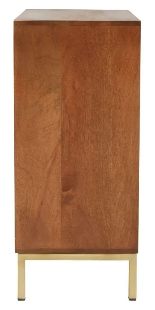 Sona Small Sideboard - Brown, Mango Wood