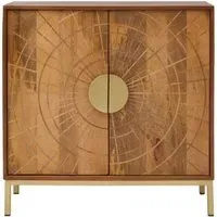 Sona Small Sideboard - Brown, Mango Wood