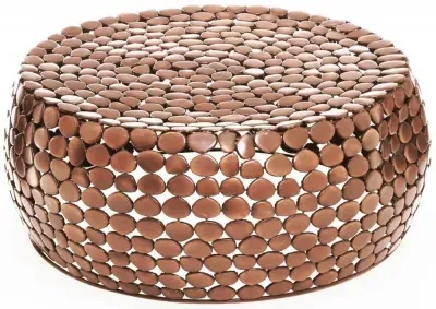 Templar Round Coffee Table - Copper image