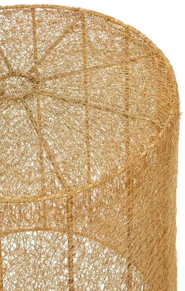 Templar Set of 2 Round Side Tables - Gold