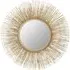 Templar Sunburst Wall Mirror - Gold