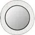 Trento Round Wall Mirror - Black