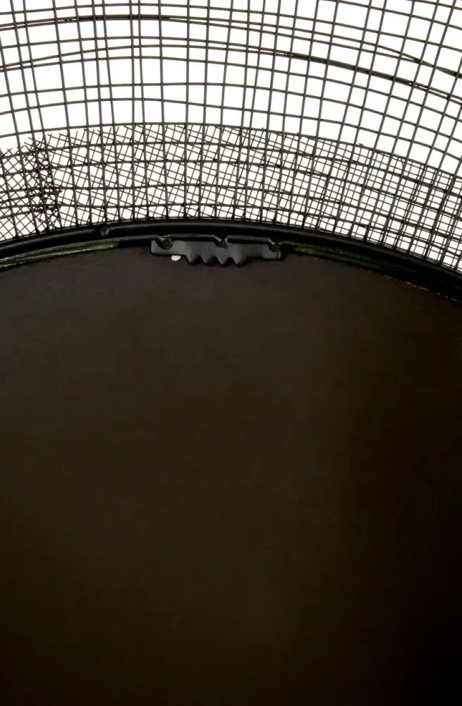 Trento Round Wall Mirror - Black