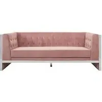 Vogue 3-Seater Sofa - Pink, Velvet