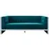 Vogue 3-Seater Sofa - Teal, Velvet