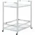 Vogue Butler Trolley - Glass, Chrome