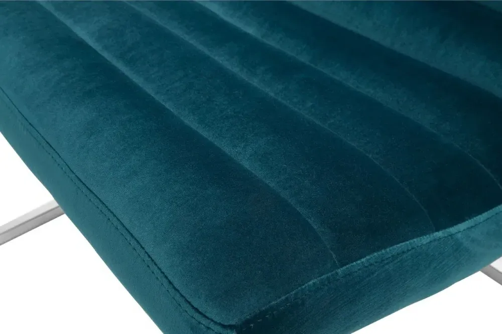 Vogue Cocktail Chair - Teal, Velvet