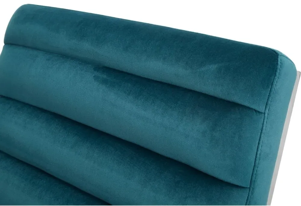 Vogue Cocktail Chair - Teal, Velvet