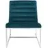 Vogue Cocktail Chair - Teal, Velvet