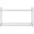 Vogue Console Table - Glass, Chrome