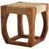 Woven Stool - Natural, Jute and Sheesham Wood
