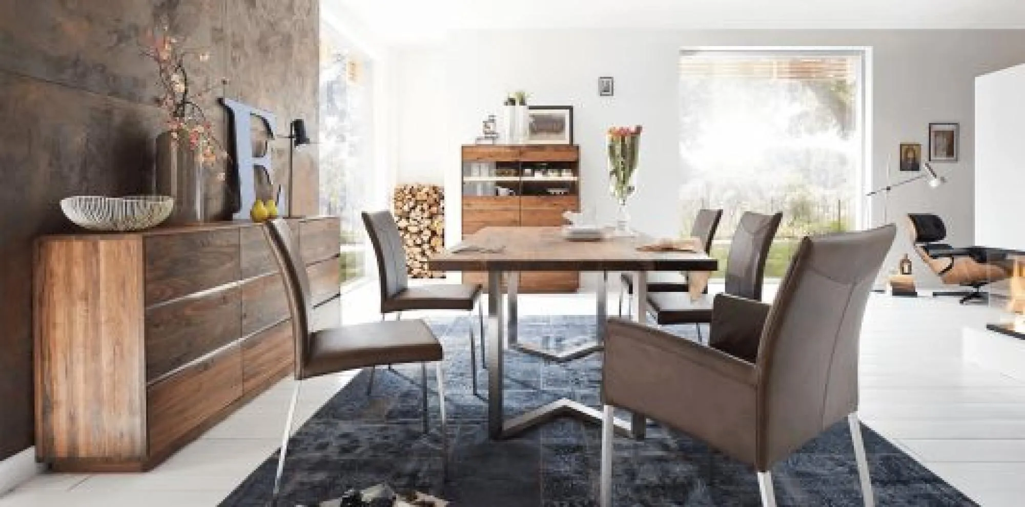 Florin Large 3-Door Sideboard - Blonde, Oiled Oak