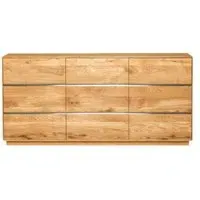 Florin Large 3-Door Sideboard - Blonde, Oiled Oak