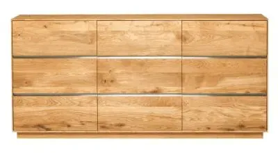 Florin Large 3-Door Sideboard - Blonde, Oiled Oak image