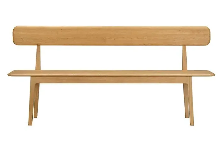 Hudson Dining Bench - Oak