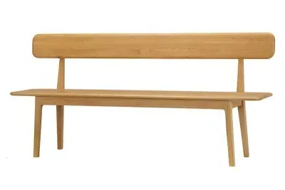 Hudson Large Bench - Oak image