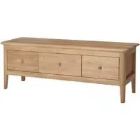 Hudson Oak TV Stand - Oak