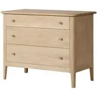 Modena 3-Drawer Chest of Drawers - Oak
