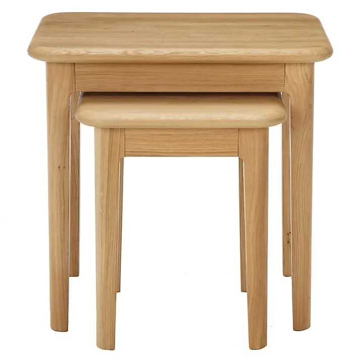 Modena Oak Nest of Tables - Oak