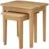 Modena Oak Nest of Tables - Oak