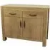 Sanford 2 Door 2 Drawer Narrow Sideboard - Oak