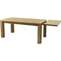 Sanford Oak 6 Seater Extending Dining Table - Linseed Oil