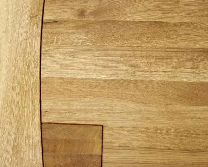 Sanford Oak 6 Seater Extending Dining Table - Linseed Oil